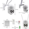 Câmera Externa Wi-Fi Auto Tracking IP66 Haiz HZ-A8 - Image 5
