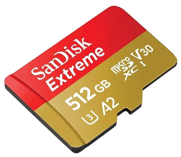 Cartão Memória MicroSDXC SanDisk 512GB Extreme 100MB/s Classe10-U3 + Adp. - Image 5