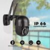 Câmera Externa Wi-Fi Auto Tracking IP66 Haiz HZ-A8B + Cartão de Memória 128GB WD - Image 8