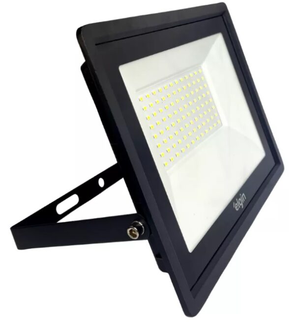 Kit 02 Refletores ELGIN LED 100W 6500K Luz Branca Fria - Image 4