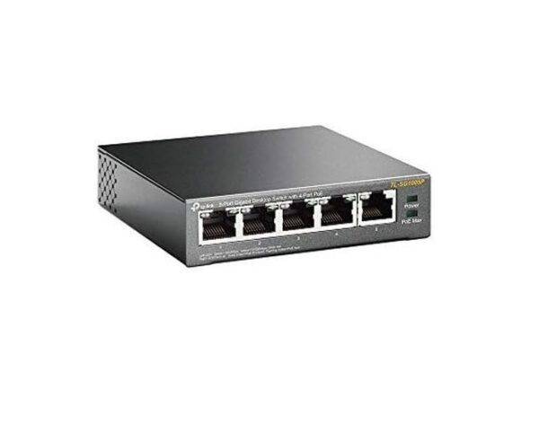 Switch TP-LINK Gigabit de 5 Portas com 4 Portas PoE+ - Image 2