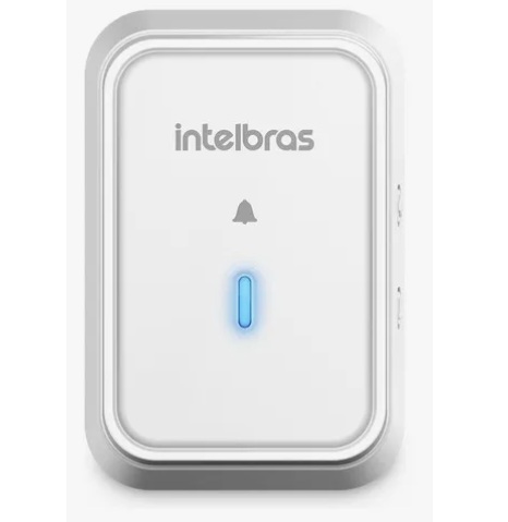 Campainha Sem Fio Intelbras Cib 101 Com Protetor 2 Entradas Branco 127/220v - Imagem 3