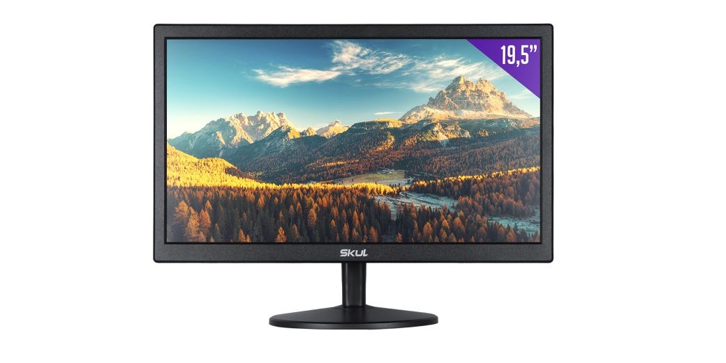 Monitor Skul 19,5" Office Led 5ms Com Entrada HDMI+VGA - SM1955MS