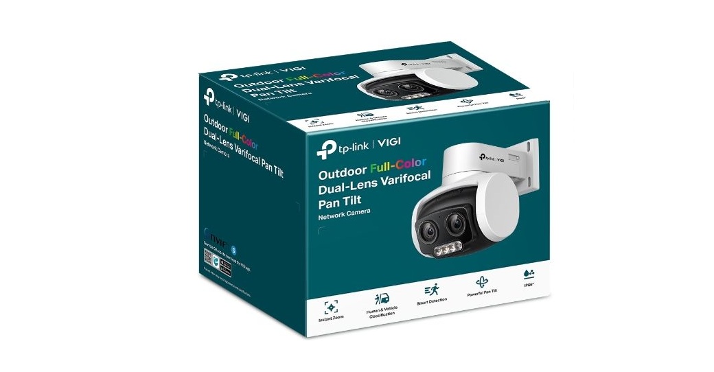 Câmera IP Externa VIGIC540V 4MP Full-Color de Lente Dupla Varifocal PoE - Imagem 2