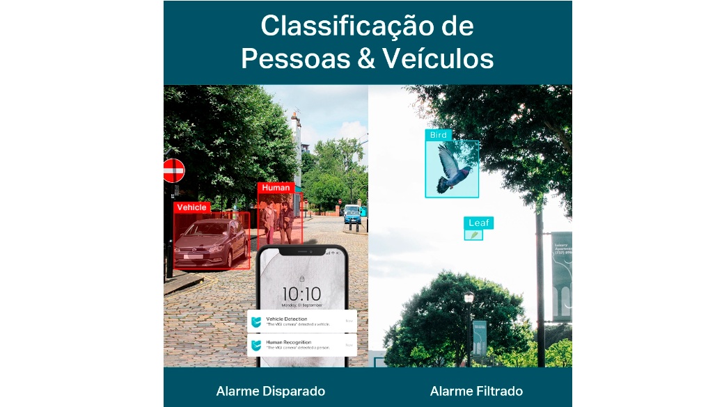 Câmera IP Externa VIGIC540V 4MP Full-Color de Lente Dupla Varifocal PoE - Imagem 3