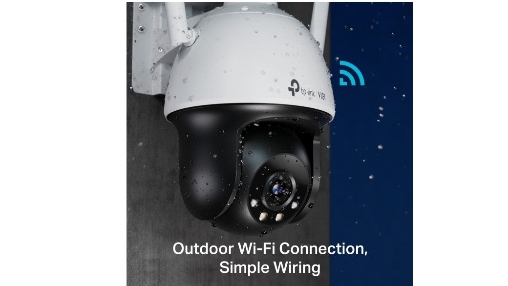 Câmera IP VIGI C540-W Externa Pan/Tilt 4MP Full-Color Wi-Fi - Imagem 2