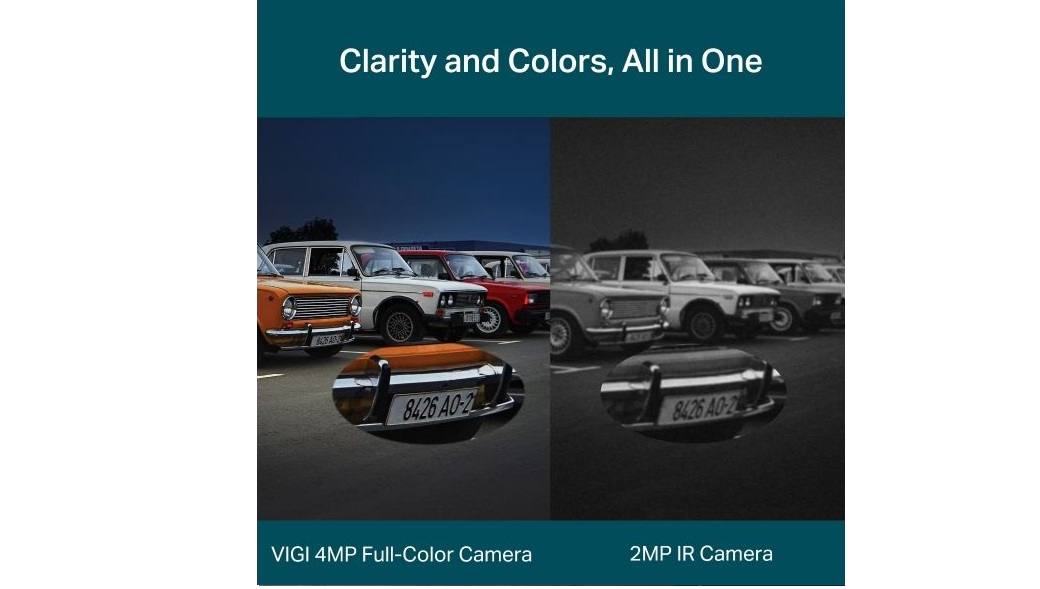 Câmera IP VIGI C540-W Externa Pan/Tilt 4MP Full-Color Wi-Fi - Imagem 5